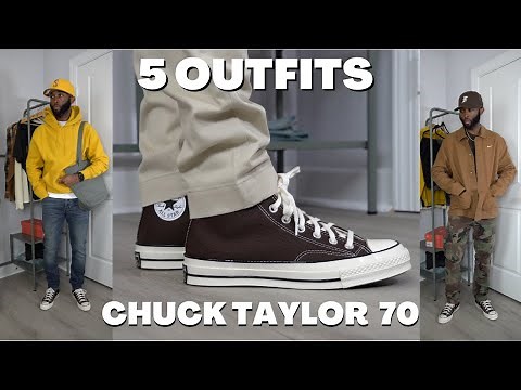 5 OUTFITS FOR THE CONVERSE CHUCK TAYLOR 70