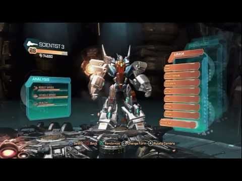 Transformers Fall Of Cybertron - Customization | Armor Sets | & DLC Content