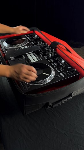 13K views | Elevate Your DJ Game! Say goodbye to cluttered cables and uneven setups! Introducing stackable JetPack Boosters, made with high-quality rubber for slip resistance & shock absorption. Get more room below for cable management and elevate your entire setup to the same height. Perfect companion to the Glide! Order now at www.JetPackBags.com | JetPack | Facebook