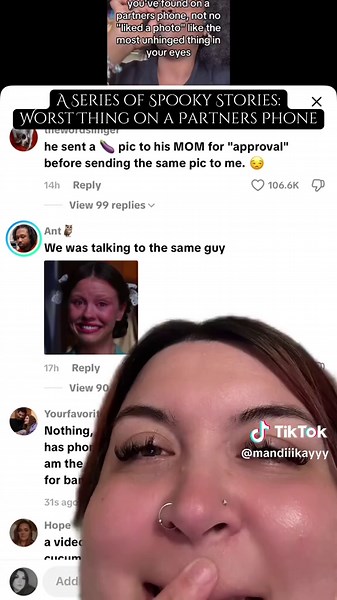 #greenscreen A Series of Spooky Stories: Worst Thing on a Partners Phone OG: @Gessica |Growth & Mindset #aseriesofspookystories #dating #scarystories #toxicrelationship