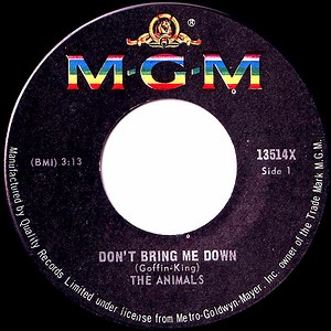 The Animals - Don't Bring Me Down