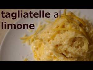 Tagliatelle al limone