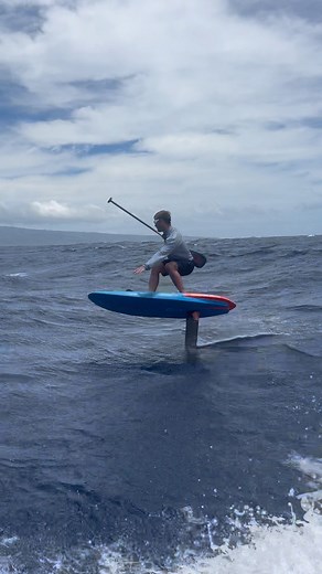 29K views · 24K reactions | Let’s just say it’s a more smooth ride on the foil  Board: @starboardsup X-15 Foil: @starboardfoils Team 660 + 92cm #PailoloPaniolo #Hydrofoil #Downwind #FoilsSurfing #StandUpPaddle #SupSurf #Maui, #Maui2Molokai #pailolo   @cadeventures | Zane Kekoa Schweitzer | Facebook