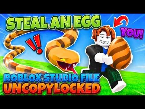 🥚🔥[UPDATED] Steal an Egg Uncopylocked Fully Scripted | Roblox Studio File🥚🔥