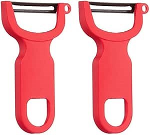 Amazon.com: Mercer Culinary Y Swiss Peeler, Red (Pack of 2): Home & Kitchen