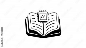 Machine learning and AI training process. Animation MP4 File Stock Video