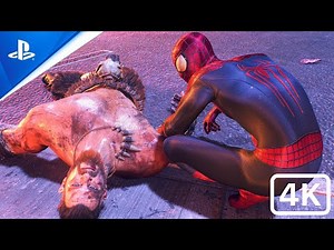 Tasm 2 Suit Peter vs Kraven Boss Fight ( Ultimate Difficulty ) Full Final Battle - Spider-Man 2 ps5