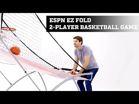 ESPN EZ-Fold 2-Player Arcade Basketball Game