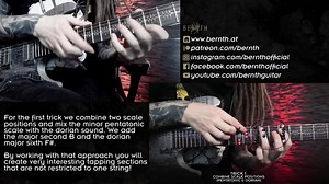 21K views · 152 reactions | Today we check out my personal 5 best tapping tricks. I hope they will spice up your tapping technique too! In this lesson we check out how to combine 2 different scales by tapping, we create interesting intervals by tapping, we work with double tapping, slides and much more. The main challenge was using all these techniques in just one lick, hope you like this one :) | Bernth | Facebook