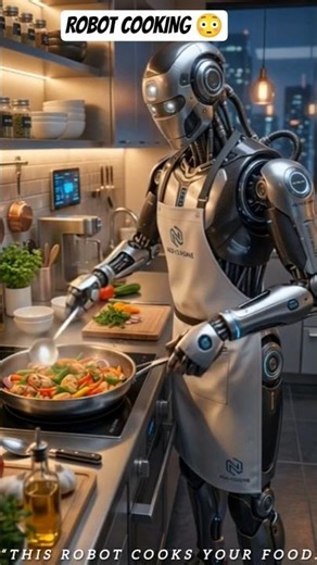 This Robot Cooks Your Food 😳🍔 #shorts