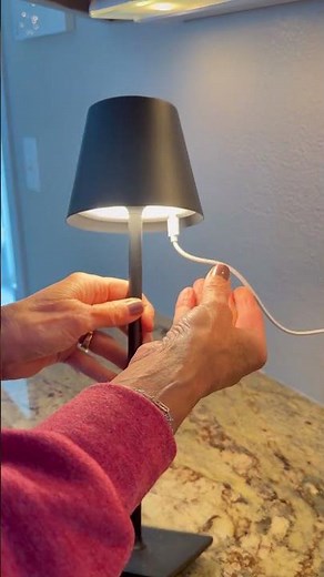 Cordless Table Lamp Review 💡🖤 | Rechargeable LED Desk Lamps (2 Pack)