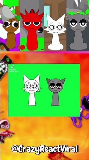 Sprunki Incredibox react to TikToks / Themselves / Memes