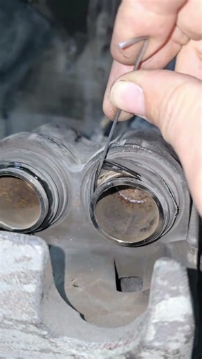 Caliper Noise Fix #automotive #mechanic