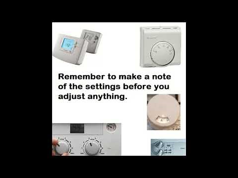 How to put a Remeha Avanta and Avanta Plus boiler into service mode / function - BOILER SERVICE MODE
