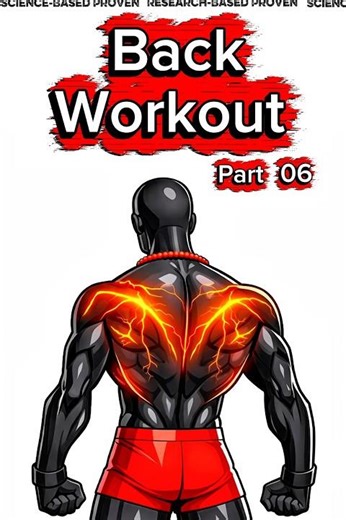 Science based | Back Workout part 6 #gymworkout #backworkout #motivation #video #shorts #diet #back