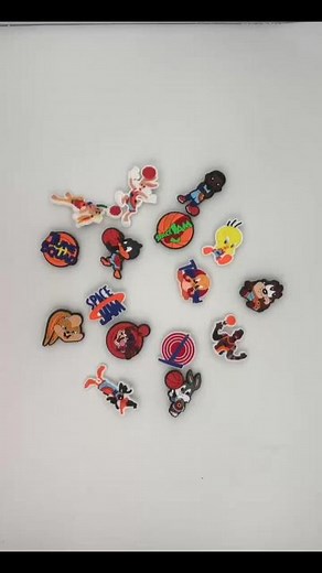 Cute Space Jam design bae clogs Croc shoes accessories #baeclogs #baeclog #Croc