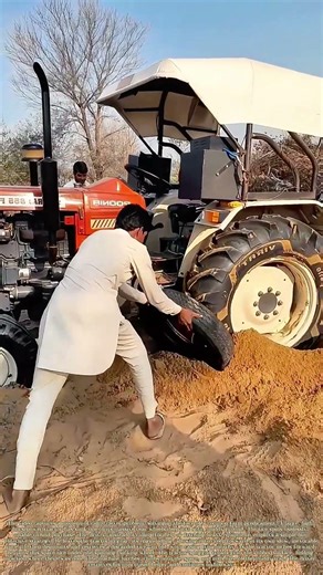 Self-Extraction: The Spare Tire That Freed a Stuck Tractor