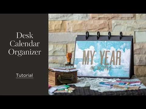 DIY Calendar Organizer | Graphic 45 Step-by-Step Tutorial
