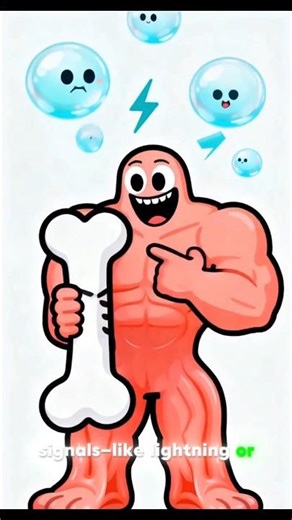 POV: Your Muscles Are Alive 😳 #shorts #2danimation #animatedscience #muscle