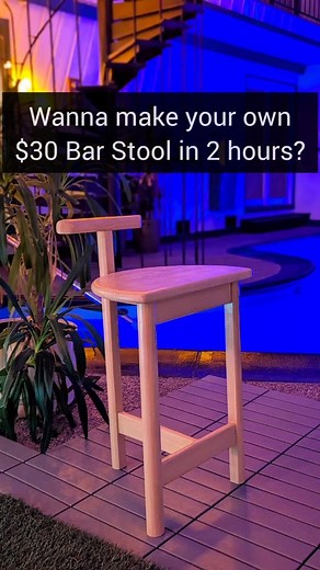 17K views · 183 reactions | What a great day to build your own set of bar stools. Good thing this DIY can help you out! #therehablife #woodworkforall #woodworking #easydiy #wooddesign #diyproject #diyprojects #diy #wood #woodfurniture #barstool #barstools #stool #stools #diyhome #hygge #hyggestyle #hyggehome #hyggefurniture #hyggelife | The Rehab Life | Facebook