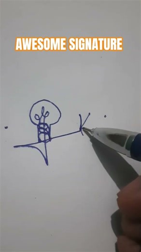 Awesome Signature #art #Signature888#handwriting#drawing