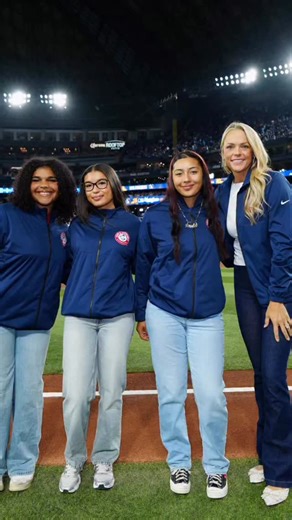 The 2025 Jennie Finch Empowerment Award Winners! A huge thank you to Arm & Hammer for shining a light on & investing in these incredible young women of @mlbdevelops. Sharing this unforgettable experience with them under the bright lights of the World Series is truly so special. Your continued support and partnership mean so much. Thank you, @mlb for creating opportunities that inspire the next generation of athletes. @armandhammerlaundry | Jennie Finch