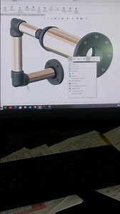 Piping Isometric Design In Solidworks| #viral | #cad | #piping | #innovativedesigns