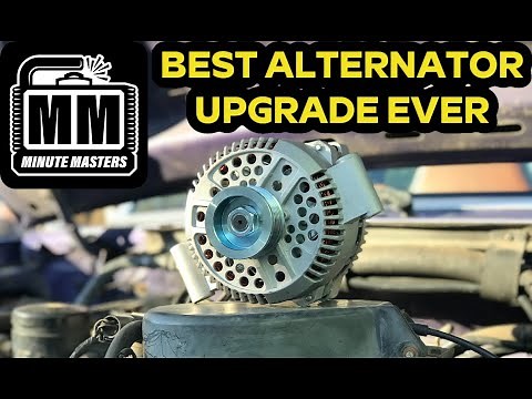 How to Install a Larger Amp Alternator (130 Amp) F150