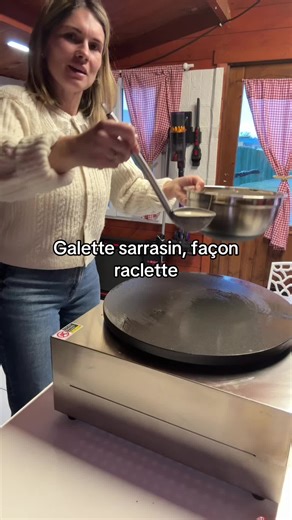 Galette Sarrasin Façon Raclette : Recette Délicieuse
