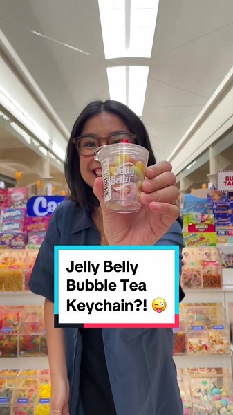 Jelly Belly Bubble Tea Keychain: Fun On-the-Go Snacking