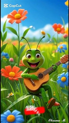 Grasshopper's Happy Song & Magic Potion Surprise! 🦗🎶 #cartoon