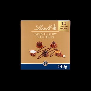 Lindt SWISS LUXURY SELECTION Chocolate Box 143g