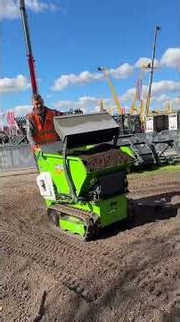 Merlo unveils electric tracked dumper prototype for small-scale worksites