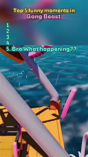 Top momentos divertidos de gang beast #funny #viral