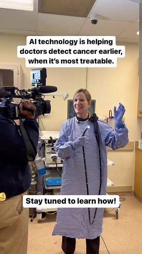 GI Genius technology uses AI to detect signs of colon cancer earlier,...