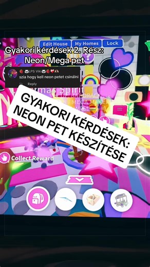 Válasz: @🍓 🐼LPS Viki🐼🍓❤️‍🩹🫶🏻 @꒰⋆🏄‍♀️ ৎ 𝐂𝐋𝐀𝐈𝐑𝐄!!🪼⋆˚｡ Számára: Gyakori kérdések 2. rész, neon pet készítése.💖#adoptme #magyaradoptme #adoptmemagyar #gyakorikerdesek #preppyadoptme