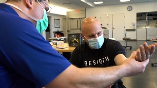 This week is National Burn Awareness Week. As the Gulf South's only verified Burn Center between Galveston and Tampa, we frequently see various burn injuries that come into our emergency room. #TraumaCenter Meet Darren, a local pizzeria owner and #burnsurvivor, who came to us after an accident while using a pressure washer. #NBAW #patientstory Learn more about our Burn Center at umcno.org/burncenter | University Medical Center New Orleans