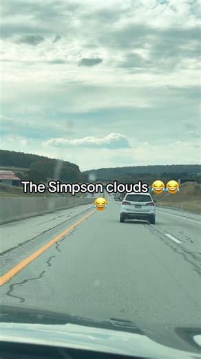 #thesimpsons#clouds#roadtrip#conangray @conangray