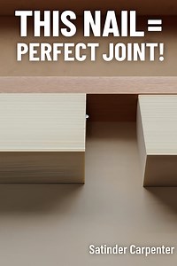 1M views · 20K reactions | Nail Trick for Perfect Wood Joints – No...