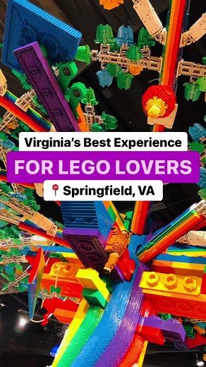 Virginia’s BEST Lego Experience: LEGO Discovery Center 📍Springfield, VA The *newest* Lego Discovery Center on the East Coast is an hour & 30 minutes from RVA! Located in Springfield Town Center, this indoor Lego playland has over 2 million Lego bricks, 12 Lego zones, a ride & a cafe. All the zones are interactive & you can even participate in building workshops. We played, explored & built for over 3 hours… and my kiddos LOVED it! Tickets to this spot would make the perfect experience gift for 