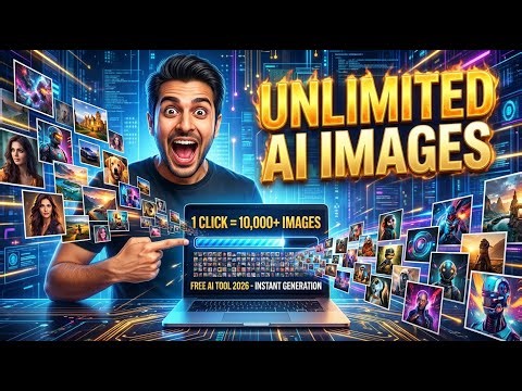 How I Generated Unlimited AI Images in One Click — FREE Text-to-Image Automation (2026)