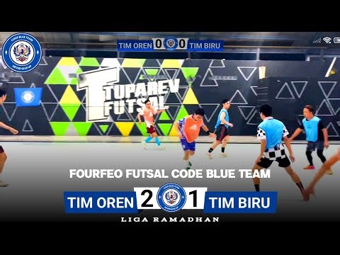 FOURFEO FUTSAL CODE BLUE TEAM || TIM OREN VS TIM BIRU 2-1 FULL TIME