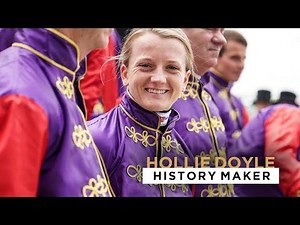 THE FIRST FEMALE JOCKEY TO PLACE IN A BRITISH CLASSIC - HOLLIE DOYLE