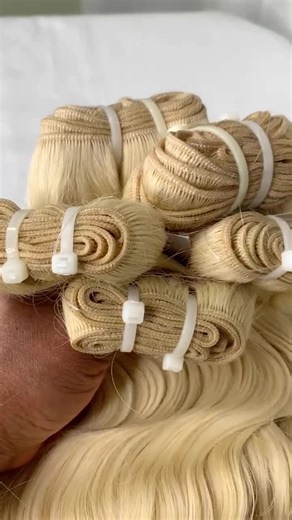 613 Blonde Raw Indian Human Hair Extensions: Wavy Sew-in Weave - Etsy Australia