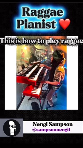 Nengi Sampson on Instagram: "This is how you play raggae on the keyboard!!!! The patches, intent, love and charisma. Who needs an aux. pianist? 🥰 #fypreelsシ゚viralシ #viralreelschallenge #viral"