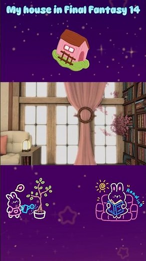 FFXIV Housing: A tiny tour of my favorite build! 🌸 #ffxiv #shorts