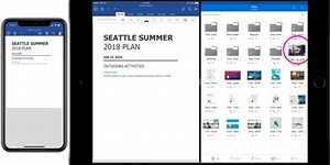 Microsoft updates Office, OneDrive iOS apps with drag-and-drop, Files support