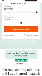 6.5K reactions · 134 shares | Get term life insurance 100% online in as little as 10 min. No medical exam. Just answer health questions online. | Whitney Lyn Allen | Facebook