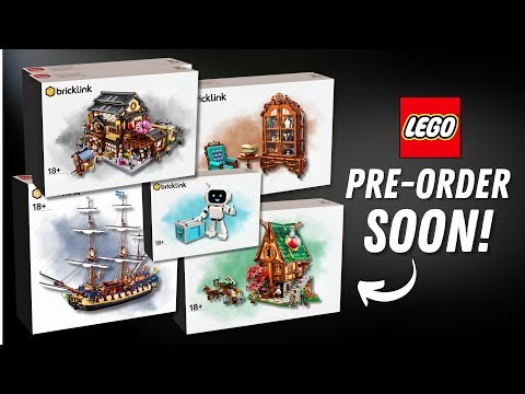 RANKING 5 Exclusive LEGO Bricklink Sets Coming SOON!