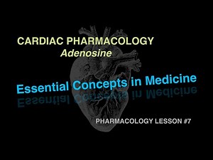 Essential Concepts: Cardiac pharmacology, Adenosine.